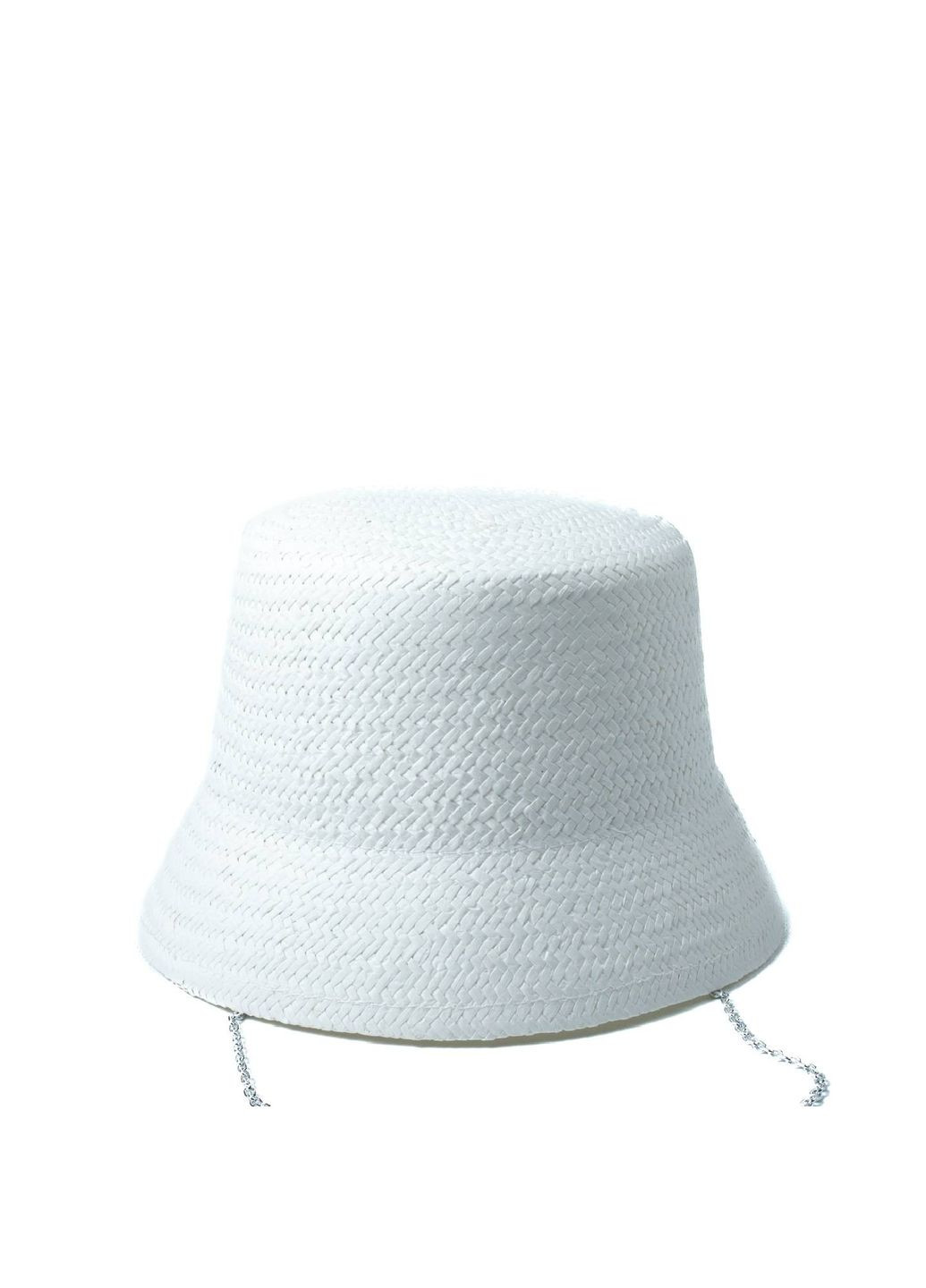 Панама жіноча з ланцюжком папір біла ВІЛЕНА LuckyLOOK 444-560 (322793154)