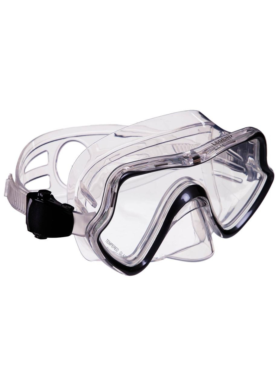 Маска для плавання M616 сірий Legend (311569290)