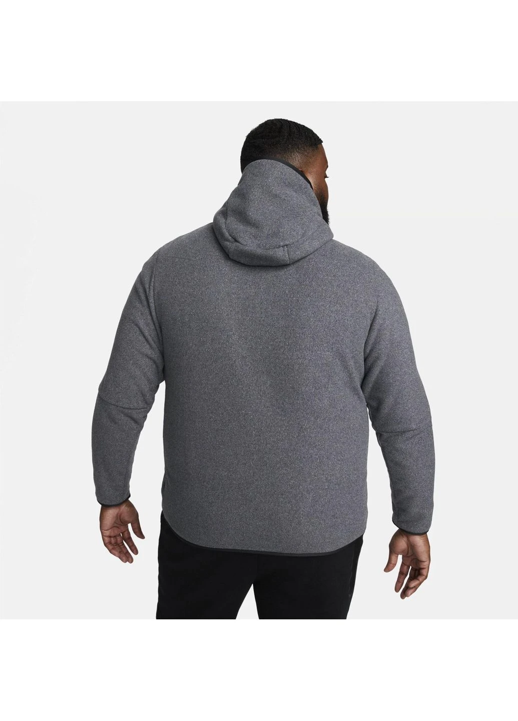 Толстовка TCH FLC FZ WINTER HD серая DQ4801-010 Nike (397847984)