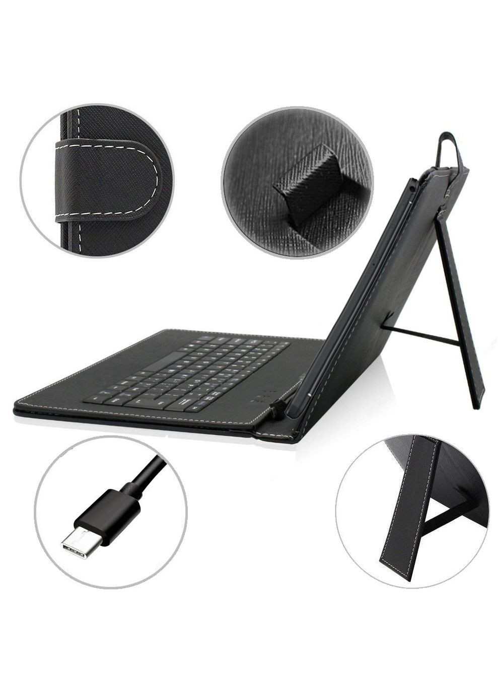 Планшет и чехол-клавиатура S 464 LTE 4GB/64GB IPS 10.1" Black (1384) Hoozo (372806135)