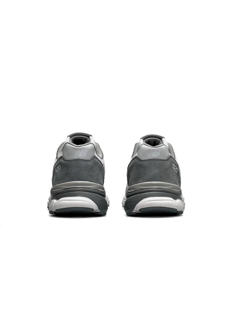 Сірі Осінні кросівки чоловічі, вьетнам New Balance 920 Light Gray