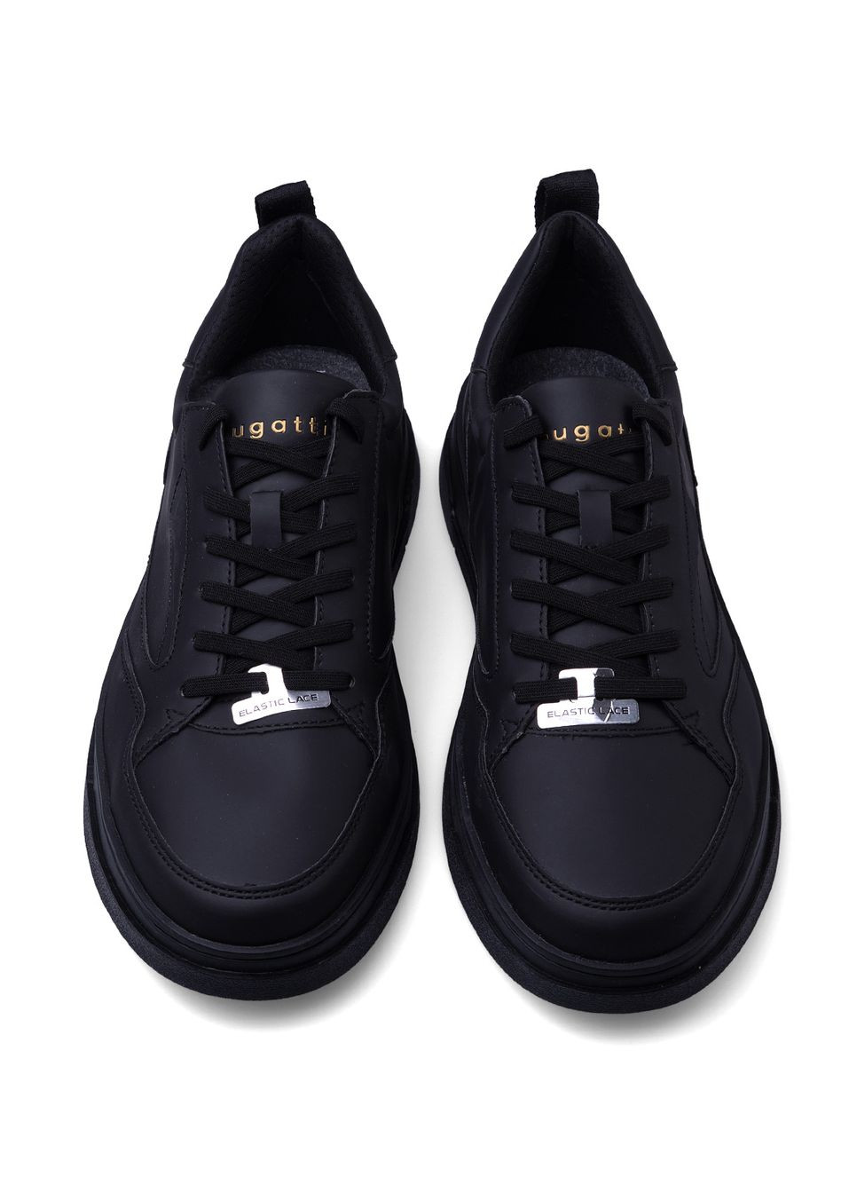 Черные кроссовки мужские Bugatti