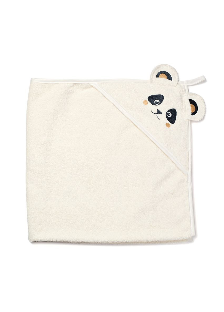 Рушник-куточок Панда, 100x100 см, бежевий () Twins бежевий