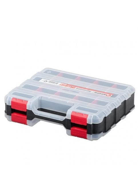 Пластиковий двосторонній органайзер для інструментів 12,5” 320*270*80мм BX-4022 MDR Intertool (371793888)