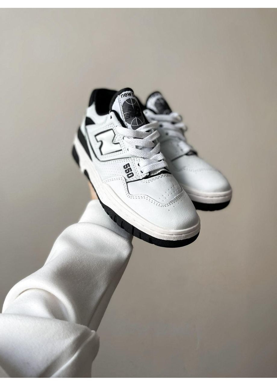 КРОСІВКИ ЖІНОЧІ NEW BALANCE 550 BLACK WHITE НЬЮ БЕЛАНС 550 No Brand чорні демісезони (367177938)