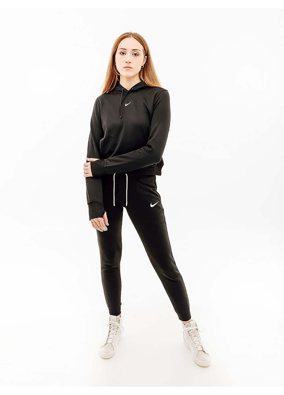 Жіночі Штани FLC PARK20 PANT KP Чорний Nike (367593478)