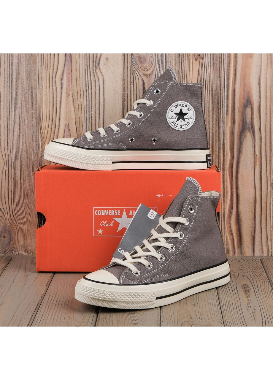 Сірі кеди convese chuc 70 hi (сірого кольору) Converse