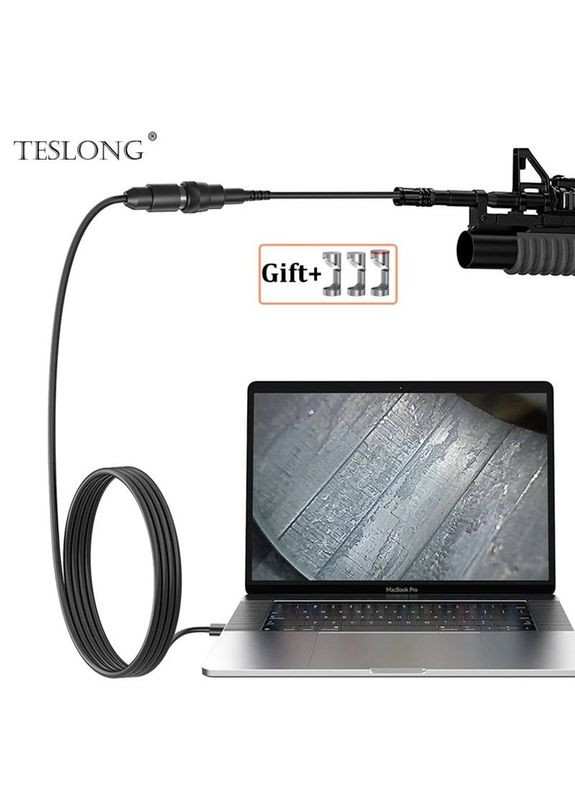 Эндоскоп для оружия NTG100 USB 5мм, 1м (1139) Teslong (333832025)