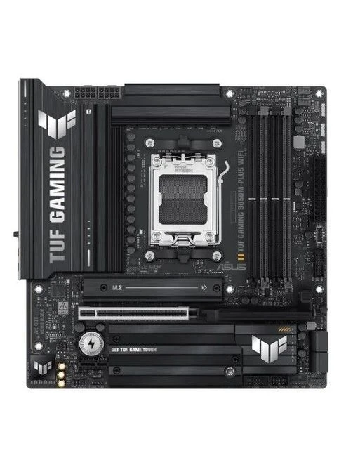Материнская плата AM5 TUF GAMING B850M-PLUS WiFi, B850, 4xDDR5, Int.Video (CPU), 4xSATA3, 3xM.2, 1xPCI-E 5.0 x16, 1xPCI-E 4.0 Asus (395354945)