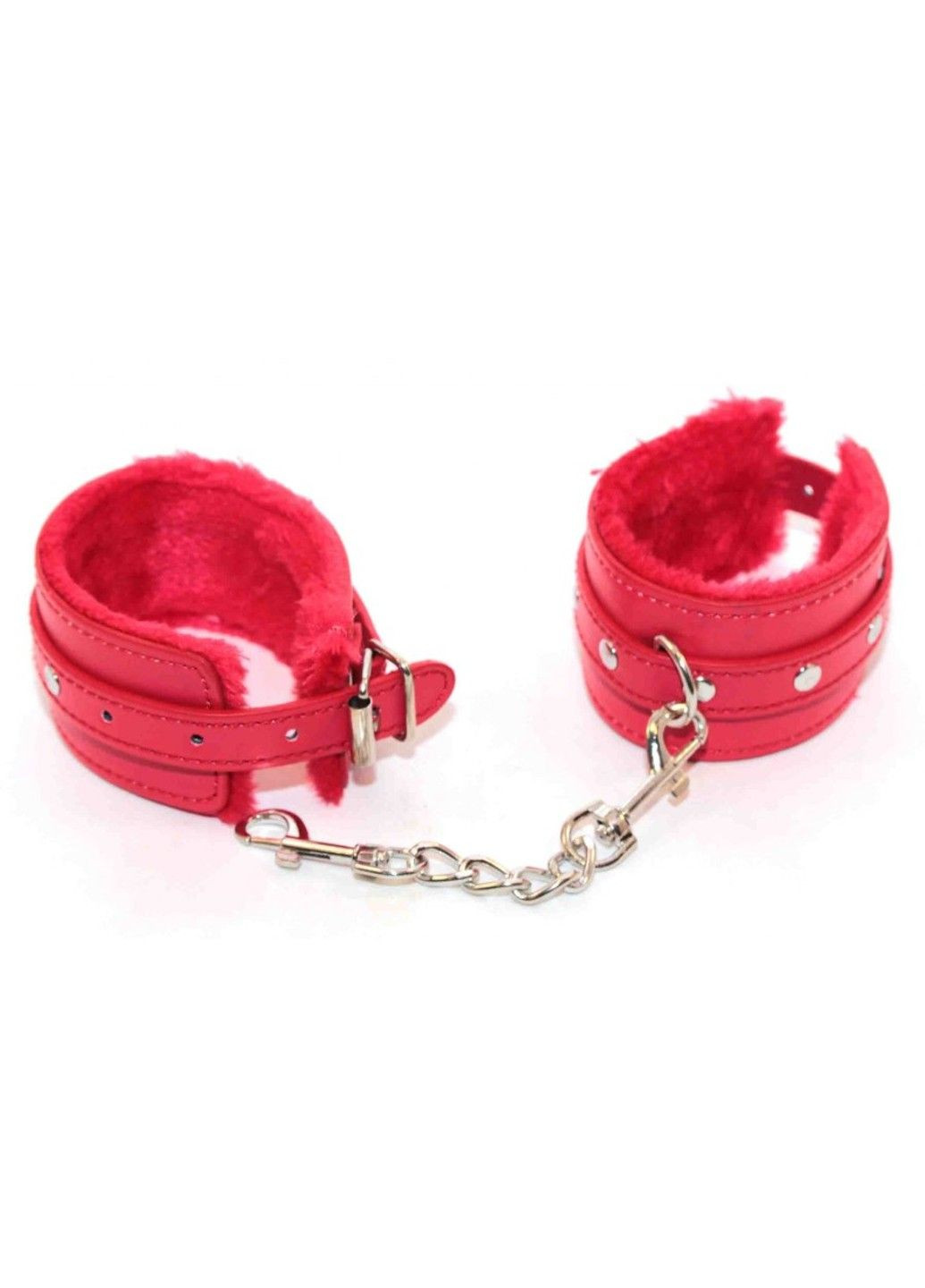 БДСМ-наручники, мягкие, красные We Love (284279196)