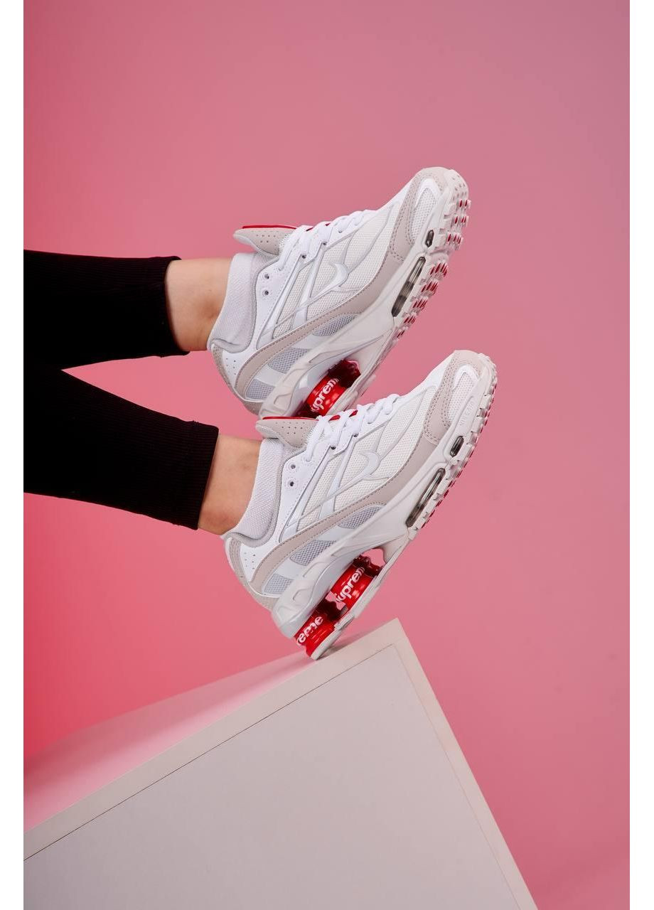 Білі Осінні кросівки чоловічі nike shox ride 2 x s найк шокс No Brand