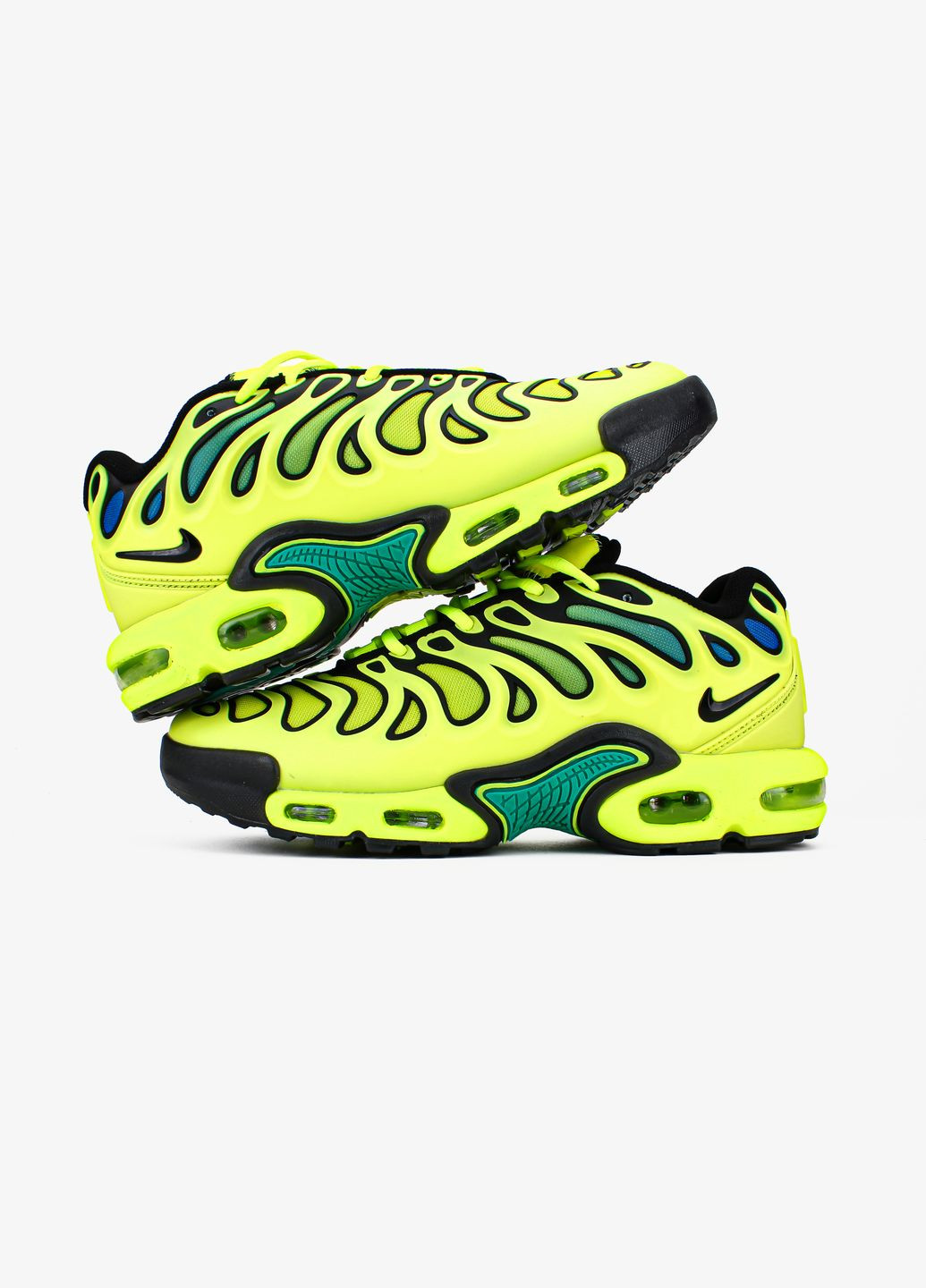 Желтые всесезонные кроссовки мужские nike air max tn plus lemon twist yellow | найк аир макс тн плюс жёлтые No Brand