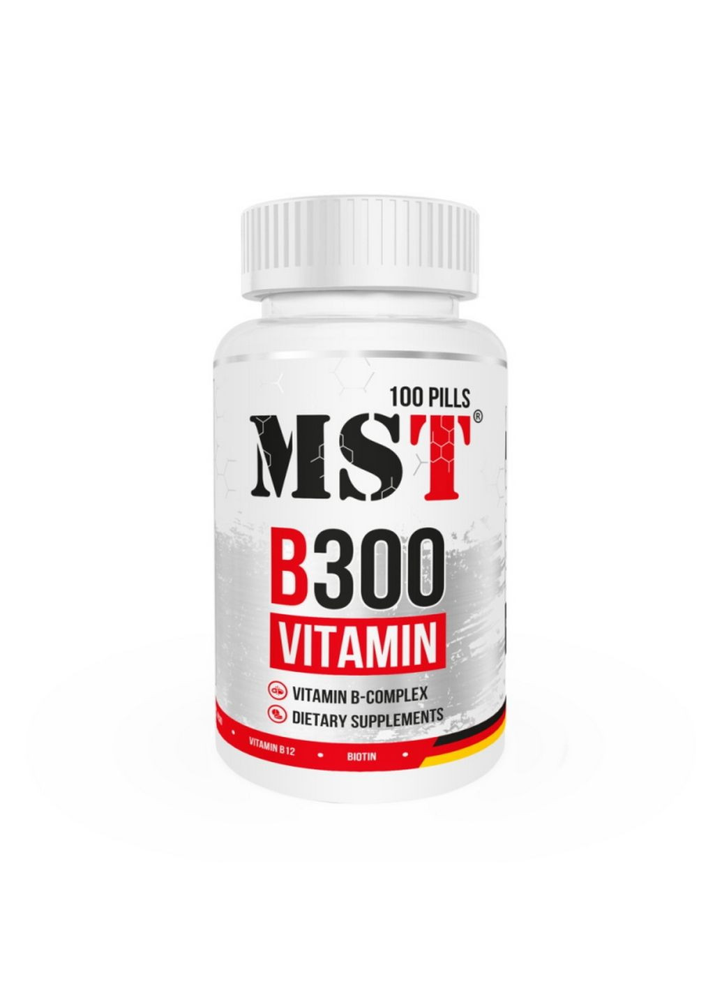 Витамины и минералы B-Complex, 100 таблеток MST (293482987)