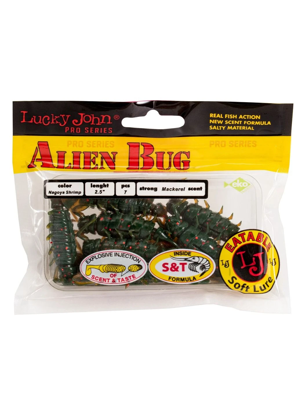 Віброхвіст ALIEN BUG LJ Pro Series 2,5" силіконовий колір 085 No Brand (402453787)