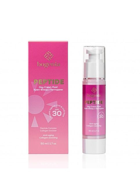 Крем-флюид для лица антивозрастной с пептидами SPF30 50 мл (BG454(001)) Bogenia (367987223)