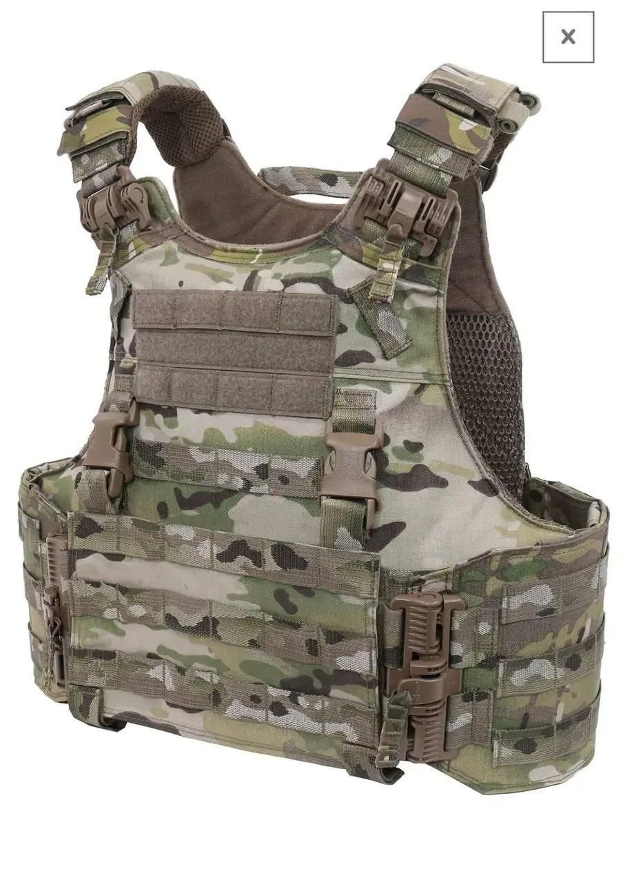 Модернизированная плитоноска QRC L (баллистика 1 кл и удлиненная липучка фиксации плит) Warrior Assault Systems (350668263)