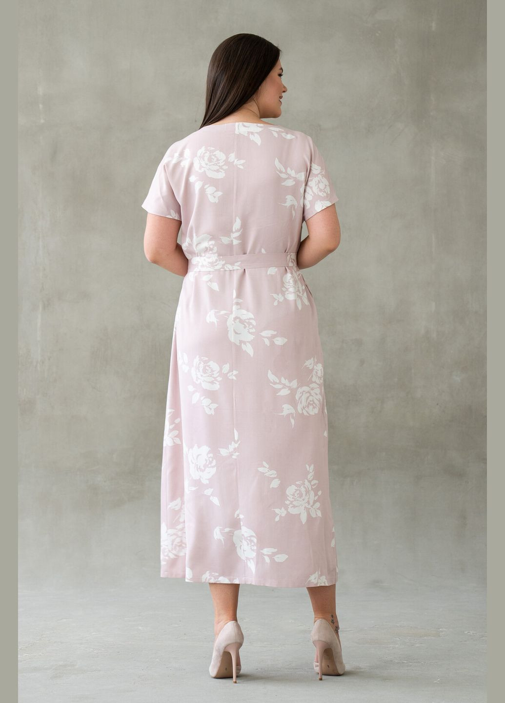 Пудровое кэжуал, праздничный, деловое платье ри мары хенни пл 1721 RiMari