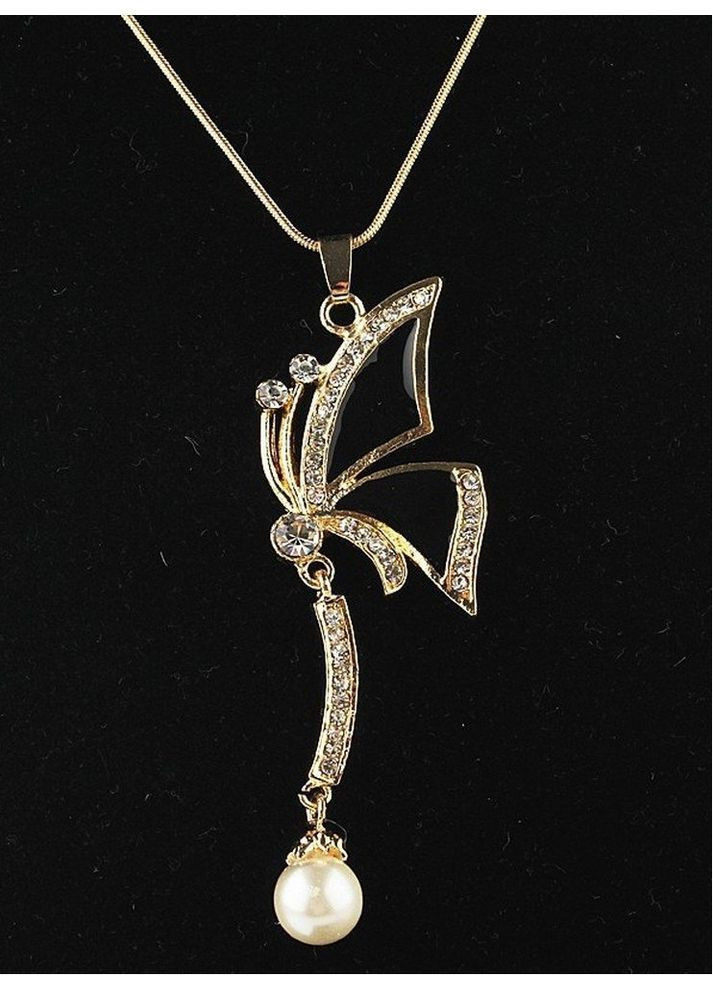 Підвіска метелик кулон на ланцюгу, 9418 No Brand (365833367)