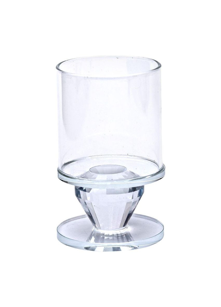 Подсвечник стеклянный 6×9.3 см на одну свечу подсвечник бокал на ножке декоративный HP-4-27S Yiwu (351431535)