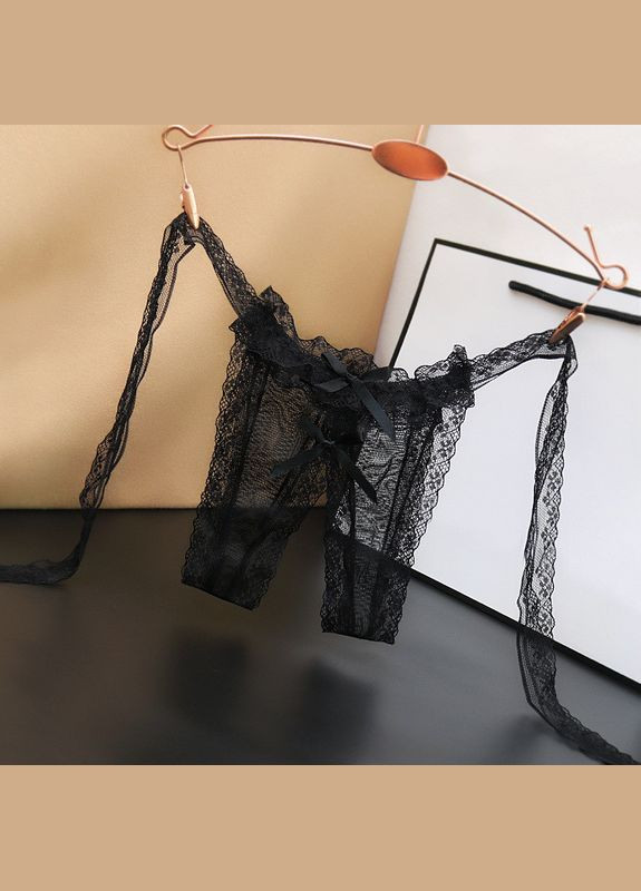 Трусики с разрезом на завязках сексуальное эротическое белье с доступом Sexy XS/S (8-161) No Brand (312005379)