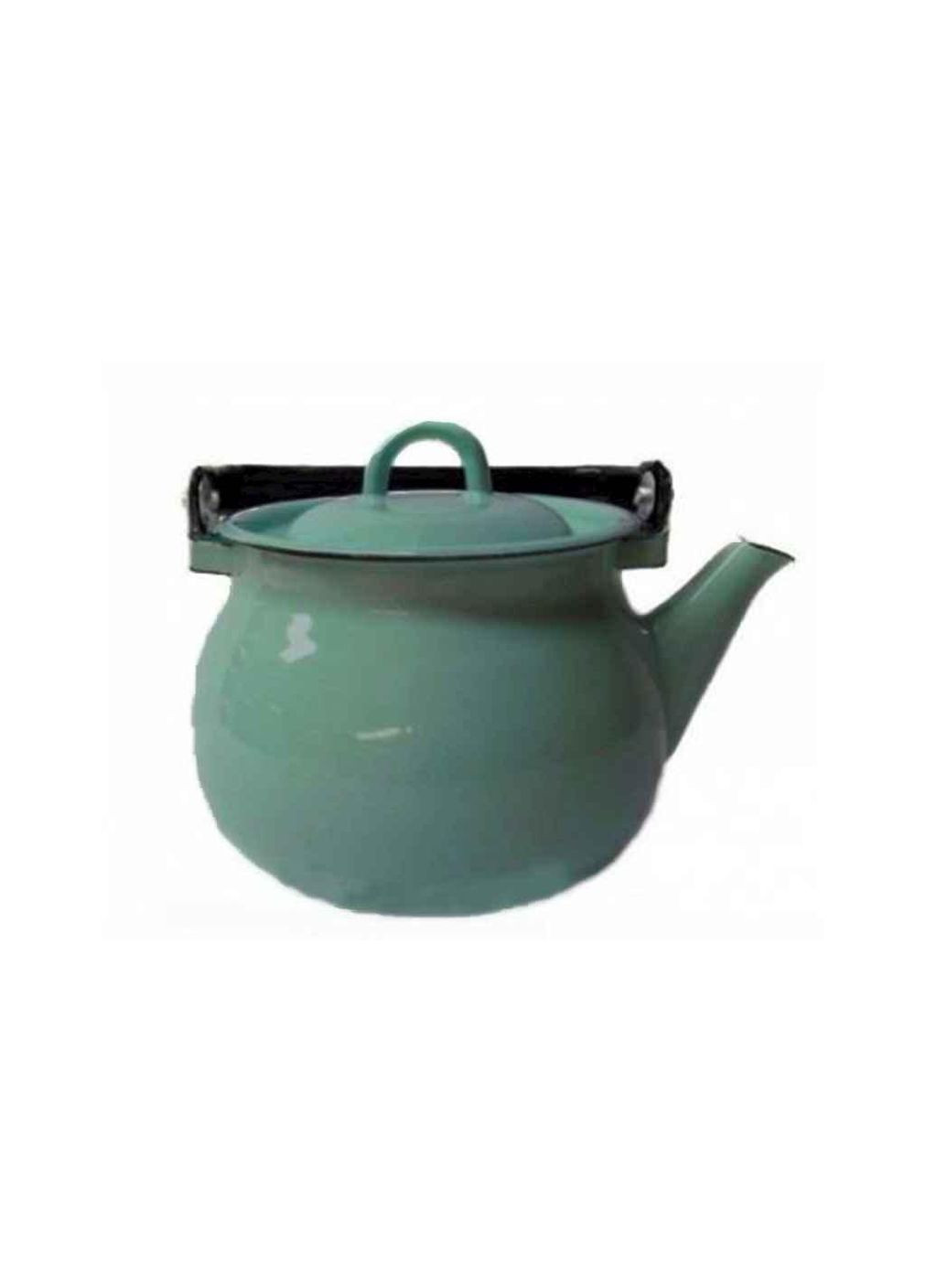 Чайник емальов. 2,5л/4 Темно-Бірюзова (I27101/4) ТМ Idilia (324835804)