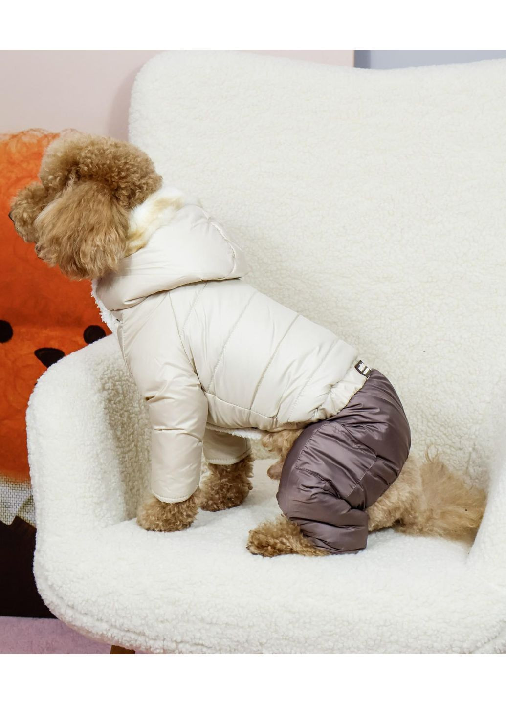 Зимний комбинезон на меху Жемчужный AM-38 Размер 2 Dogs Bomba (370275735)