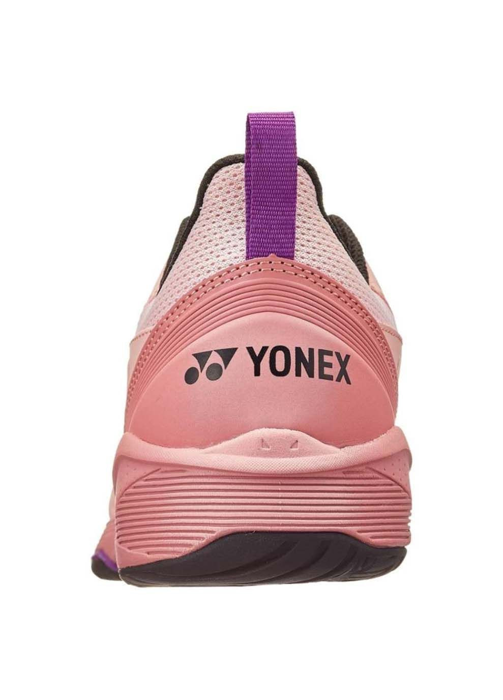 Женские кроссовки SHT-Sonicage3 Pink Beige Yonex комбинированные демисезоны (367594786)