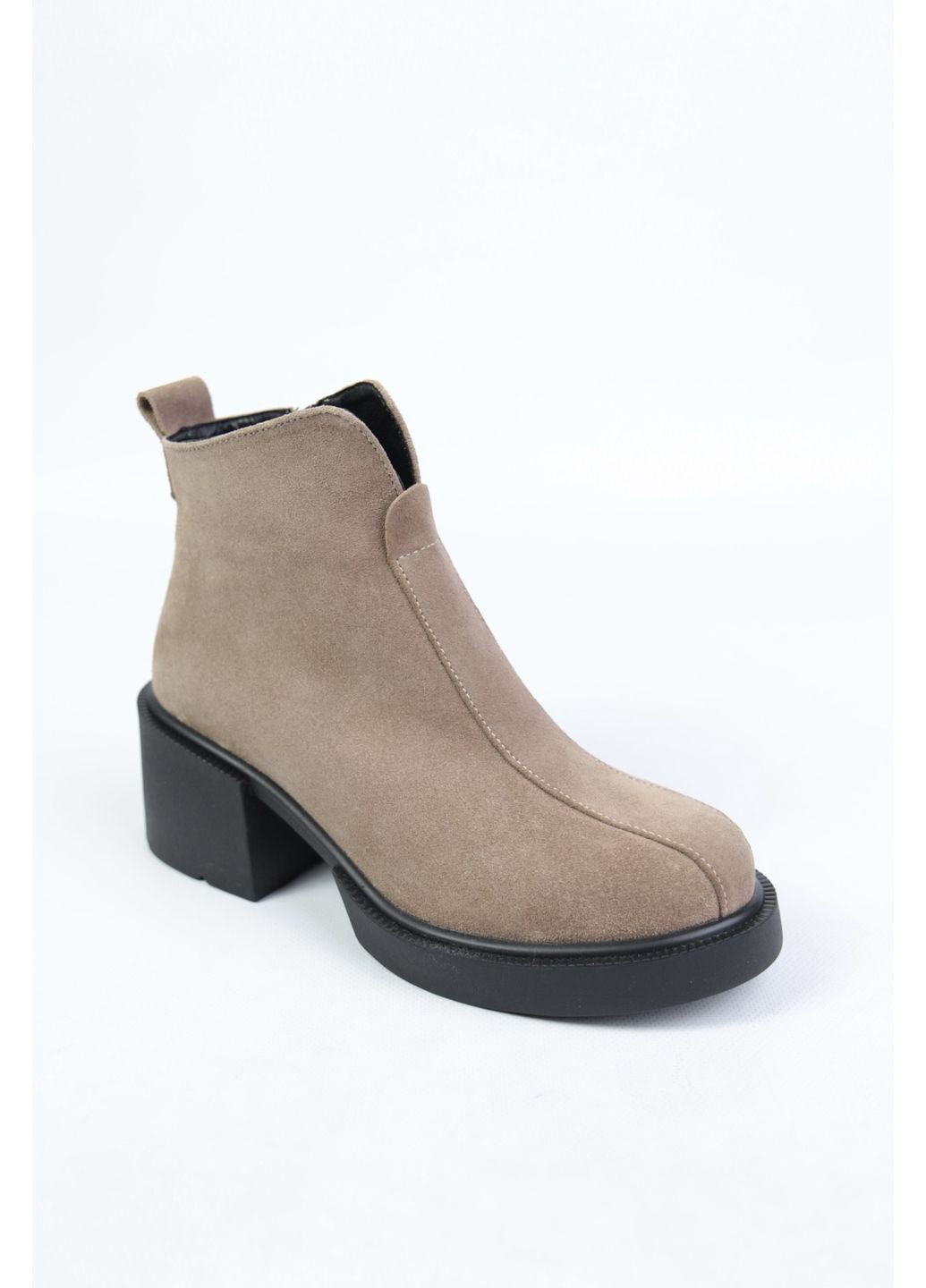 Коричневые демисезонная ботильони Benito