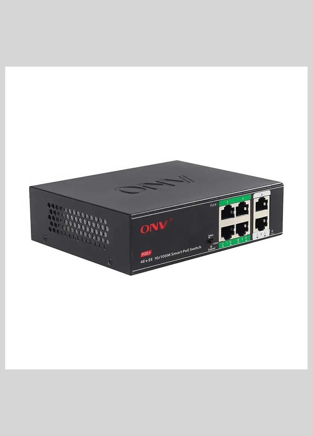 PoE-комутатор некерований 6-портовий H1064PSD з 4 портами PoE (73-00059) ONV (341317819)