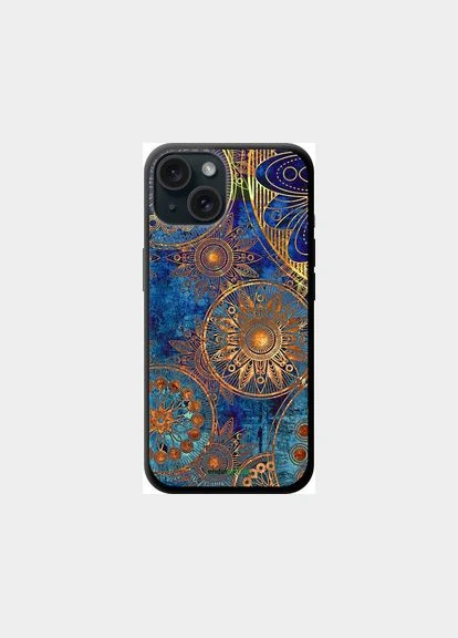 Чохол на iPhone 15 Золотий візерунок "678b-3075-2448" Endorphone (348089383)