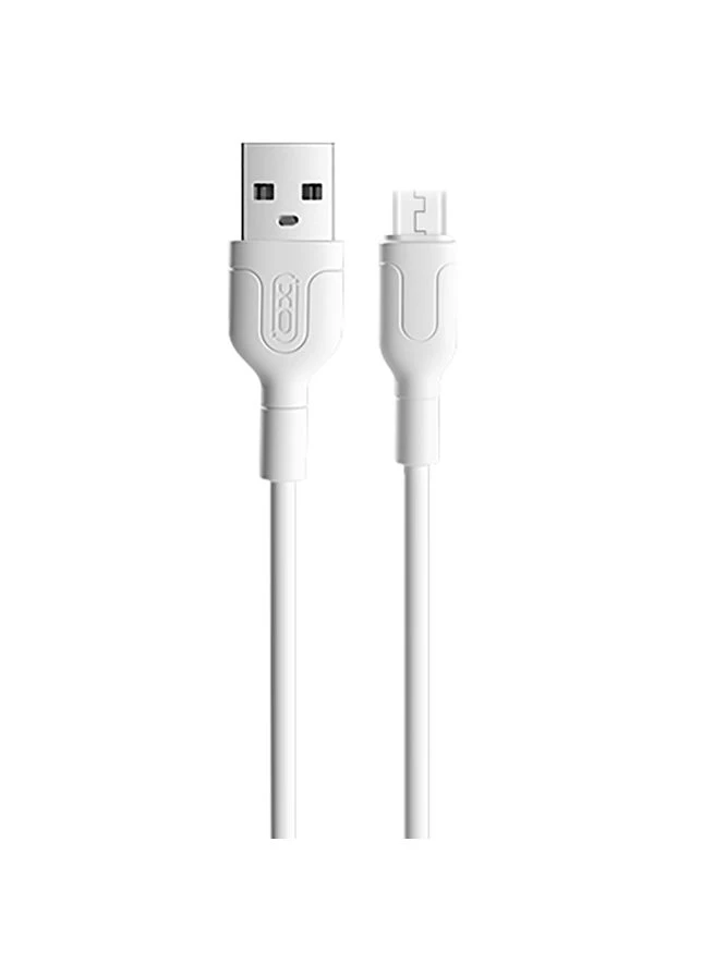 Кабель NB212-AM USB - micro-USB White 1 м (NB212-AM.white) XO (399513197)