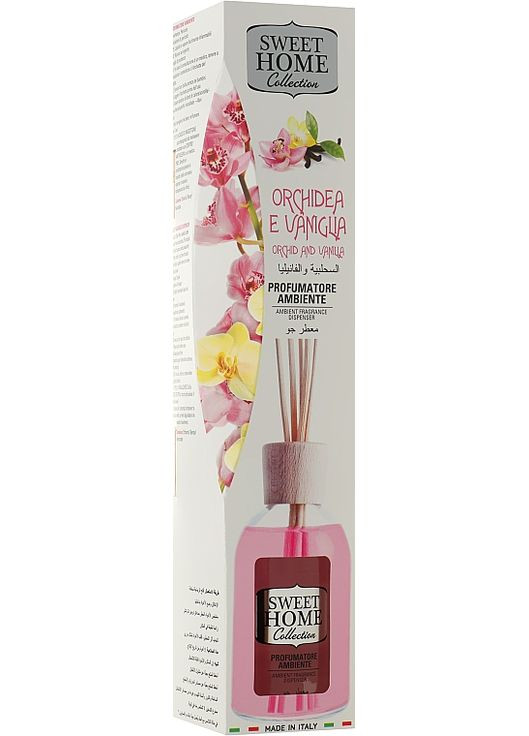 Ароматизатор для будинку "Orhidea & Vanilla" Diffuser 100ml (1016662-38256) Sweet Home (368740604)