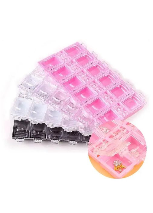 Пластиковый контейнер для хранения декора, 12 ячеек YRE (354797691)