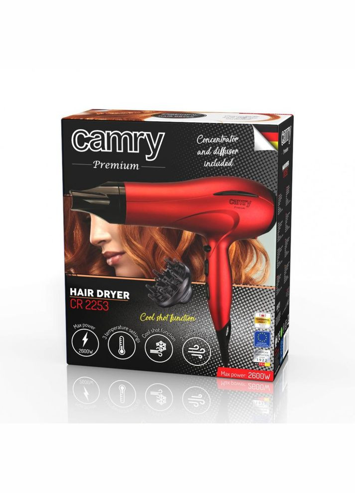 Фен Сamry СR-2253 2600 Вт. Camry (336880029)