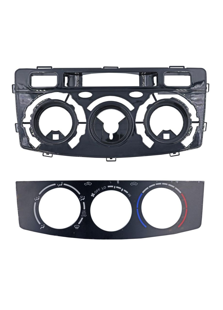 Перехідна рамка (вставка) QBR-F 0468-18B для Toyota Fortuner 1 AN50 AN60 HILUX Revo Vigo 2004-2007 (F4) 9 дюймів QIV (371482766)