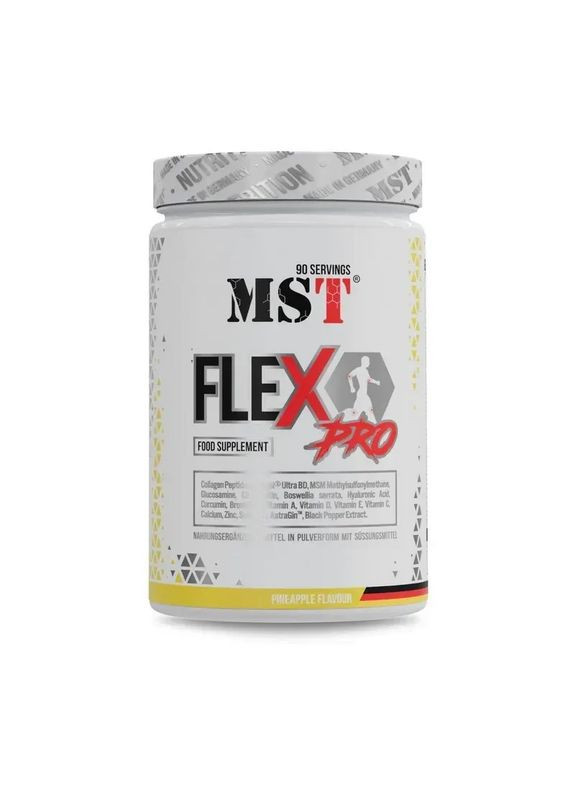 Для суглобів та зв'язок хондропротектор Flex Pro NEW FORMULA 1350 г Ананас MST (368672289)