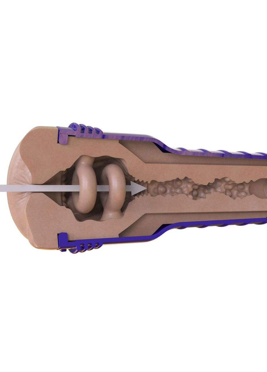 Мастурбатор-попка Fleshlight Boost Blast Female Light Medium Flesh, плаваючі кільця Turbo Tech No Brand (366879931)