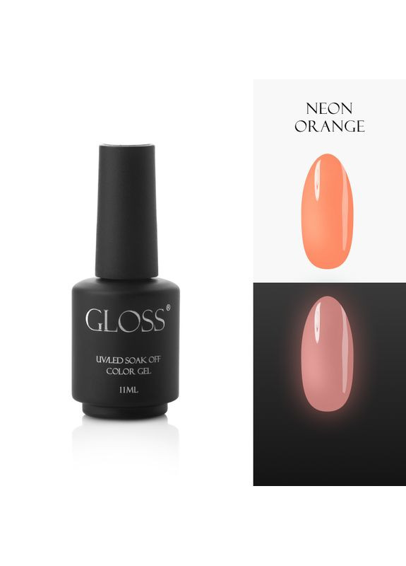 Neon Yellow Elf, 11 мл (неоновий жовтий) Gloss Company Люмінесцентний гель-лак (301426104)