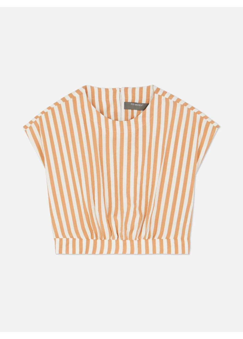 Топ літо,білий-темно-бежевий, Primark (397857525)