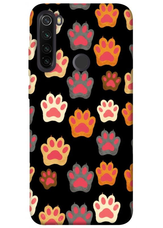 Чехол с принтом для Xiaomi Redmi Note 8T / для Ксяоми, сяоми, ксиоми редми ноте 8Т Colorful Paws No Brand (338602360)