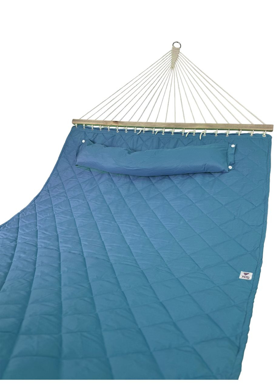 Двухместный гамак SOFT XXL 200x140 с планками WCG (346528729)