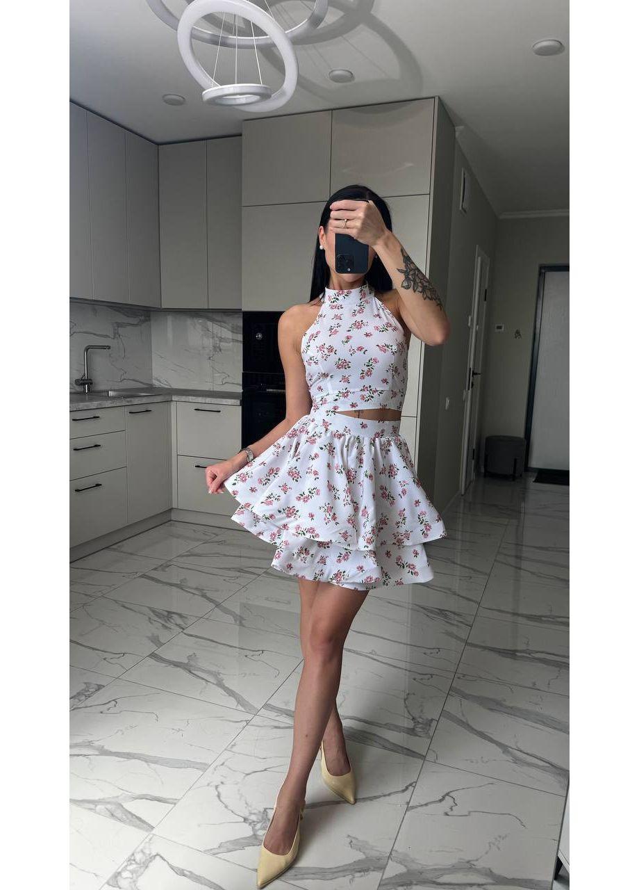 Костюм топ с юбкой - замеры в описании GD/GL Модний простір (358888632)