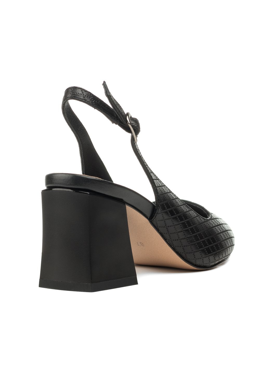 Черные босоножки (1382л) Sufinna