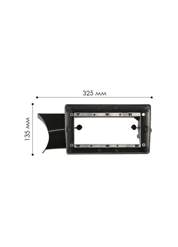 Переходная рамка Mercedes-Benz C-Class W204 C204 S204 2011-2015 (7525) 9" Lesko (394186739)