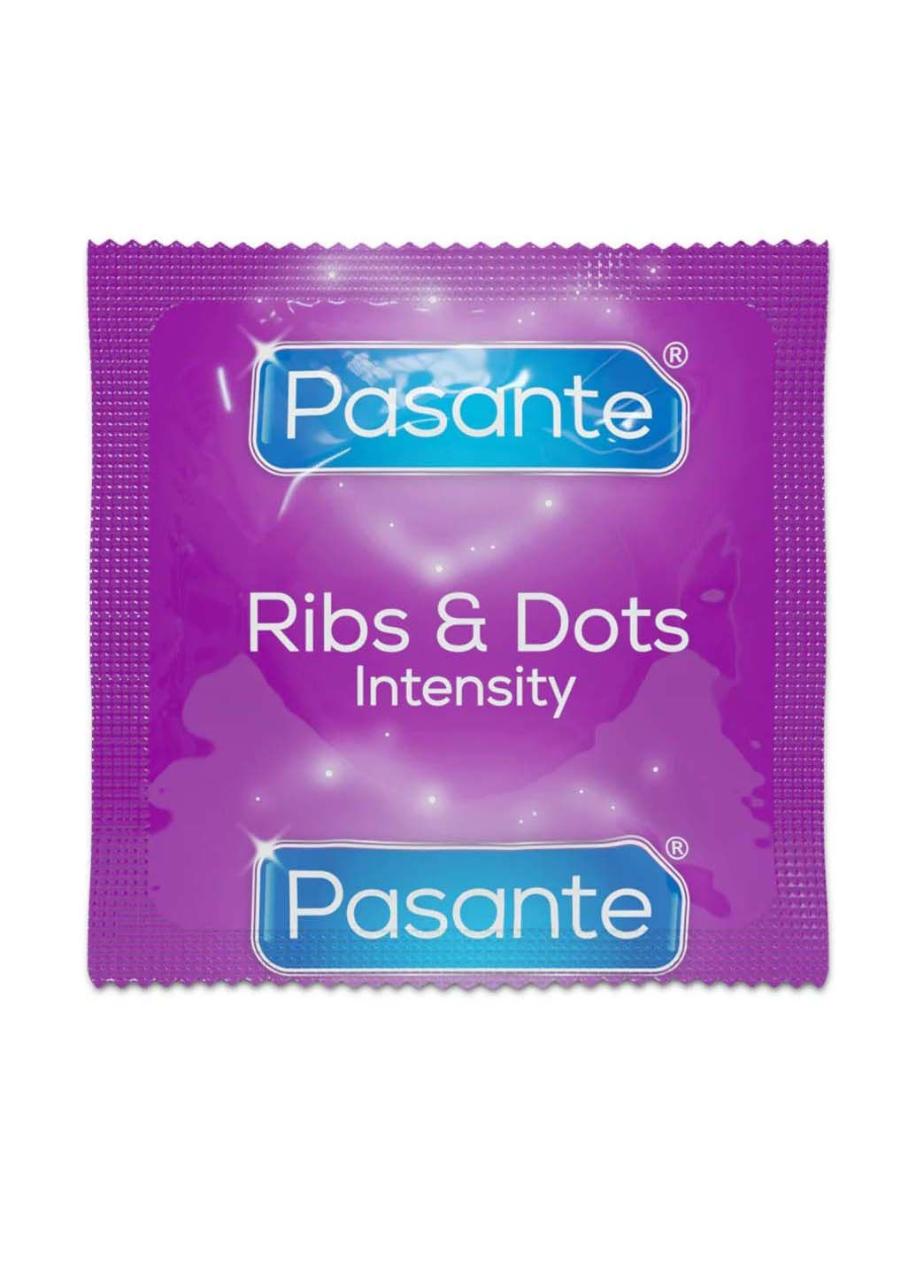 Текстуровані презервативи Intensity 144 шт Pasante (291443796)