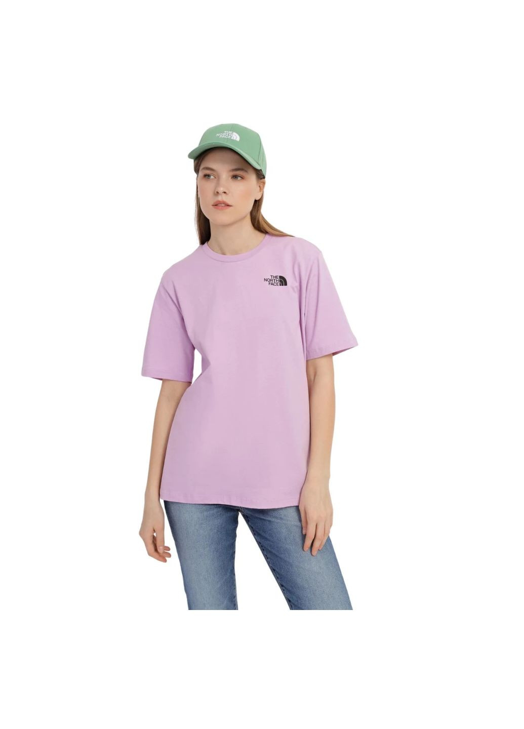 Фіолетова демісезон футболка simple dome The North Face