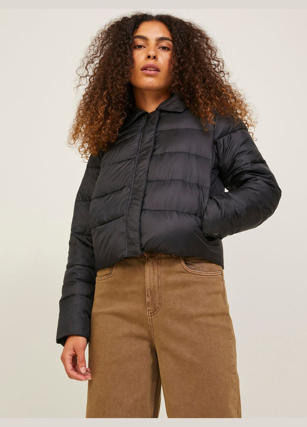 Чорна куртка демісезон,чорний,jjxx Jack & Jones