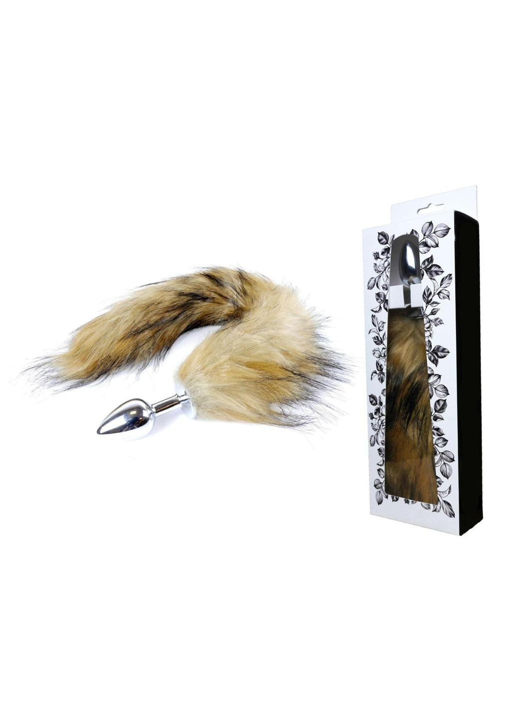 Анальна пробка - Fox Tail Brown XL No Brand (338618037)