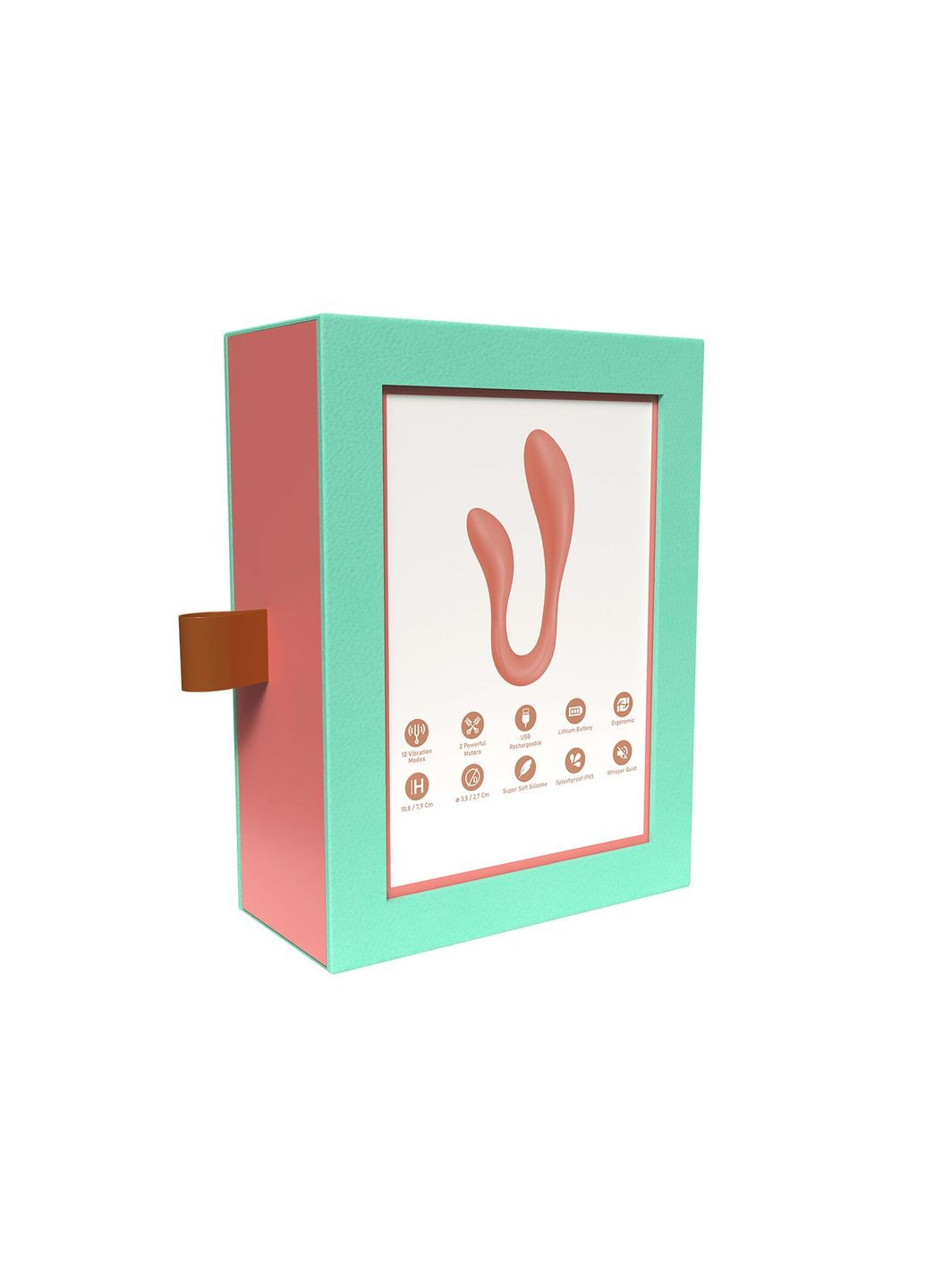 Смарт-вибратор для пар Couple Secrets 2.0, 2 мотора, 10 режимов - CherryLove Adrien Lastic (332209914)