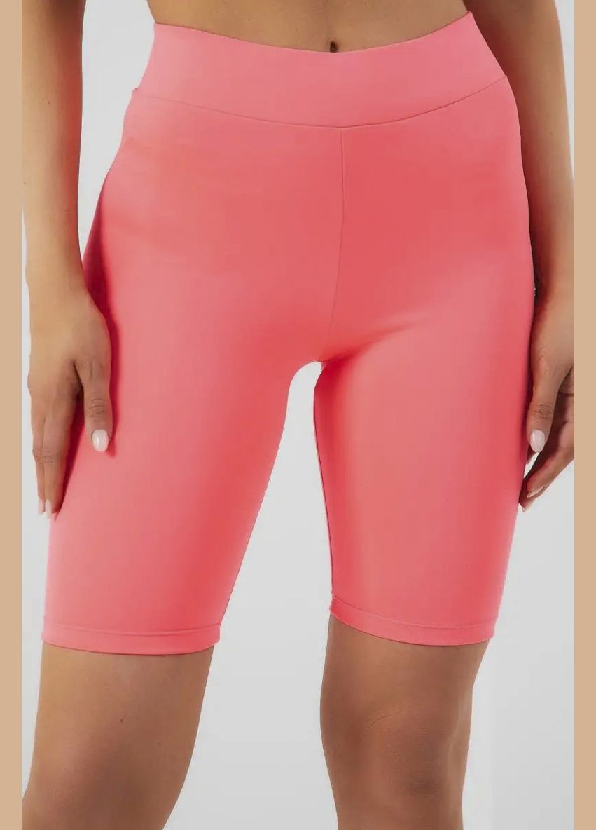 Велосипедки жіночі малинового кольору Let's Shop (301196852)